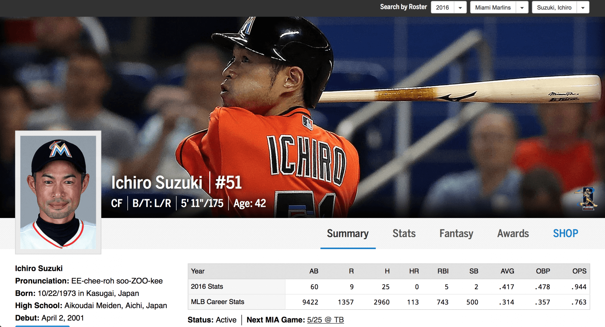 Ichiro!