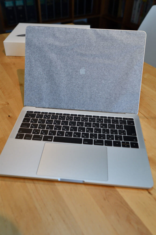 MacBookProセットアップ中