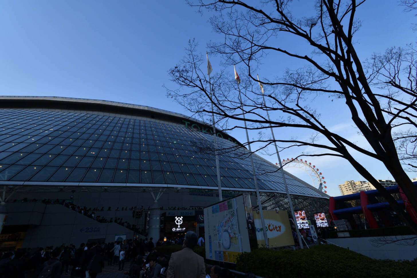 2019MLB開幕戦の東京ドームの風景