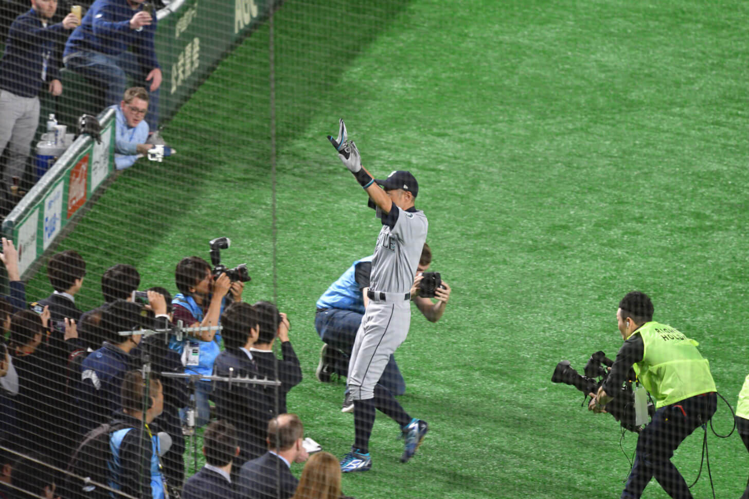 2019MLB開幕戦スタメン発表時のイチロー