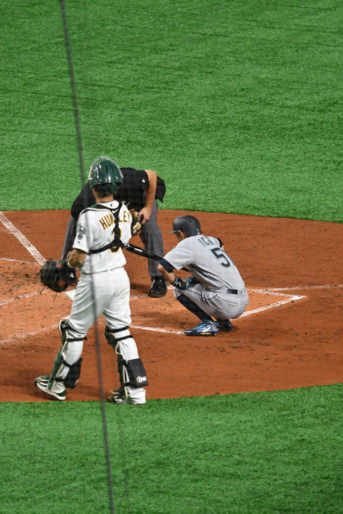 2019MLB開幕戦・第1打席のイチロー