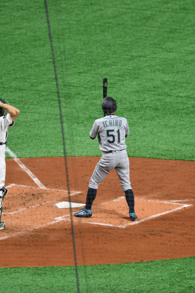 2019MLB開幕戦・第1打席のイチロー