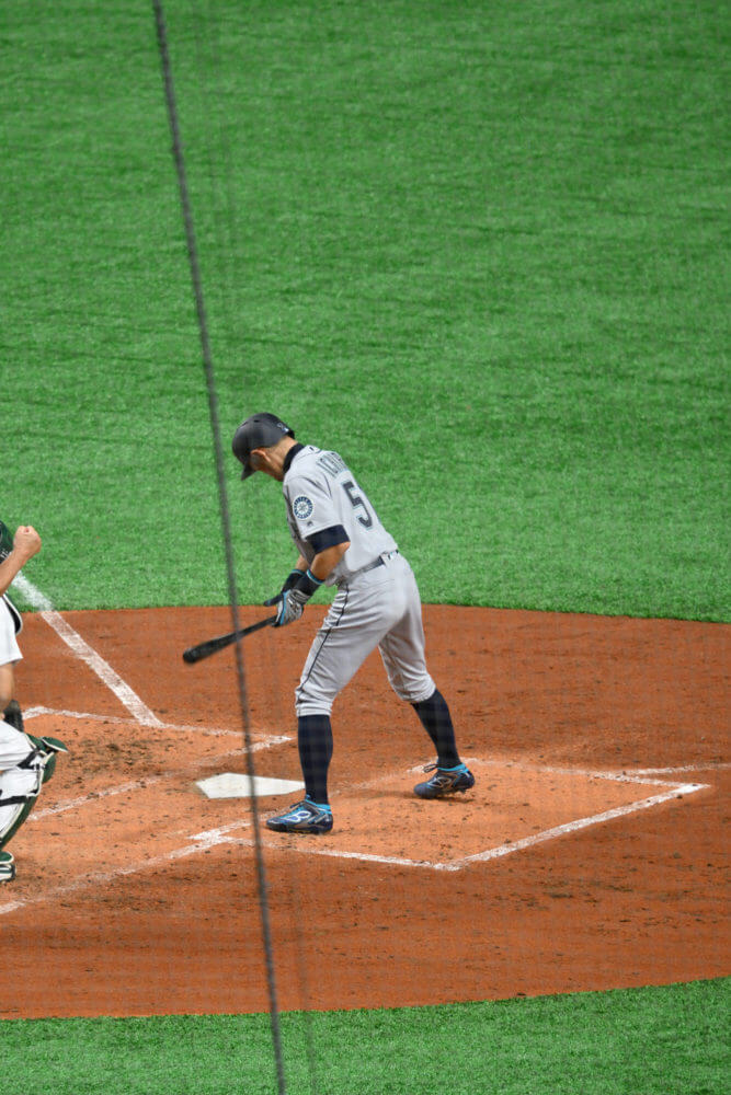 2019MLB開幕戦・第1打席のイチロー