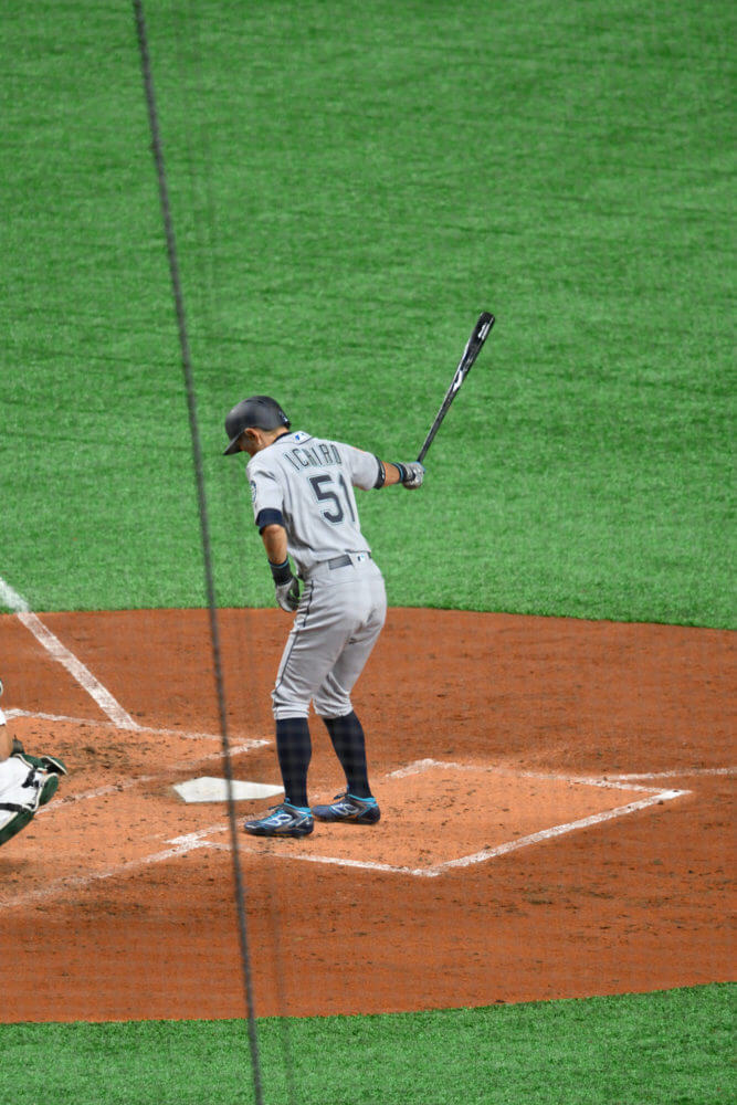 2019MLB開幕戦・第1打席のイチロー