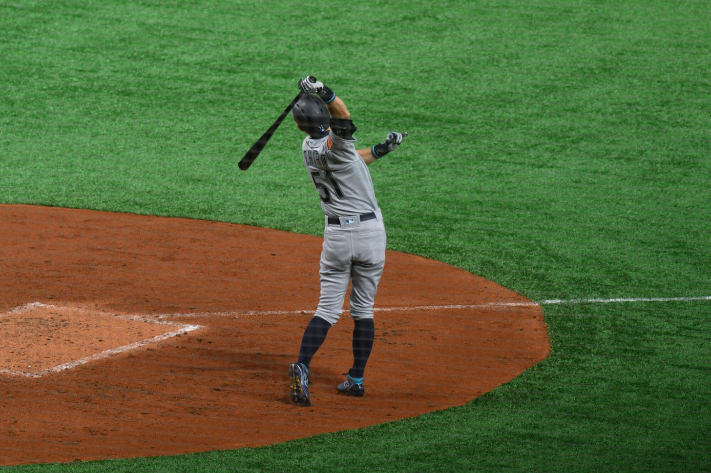 2019MLB開幕戦・第2打席のイチロー