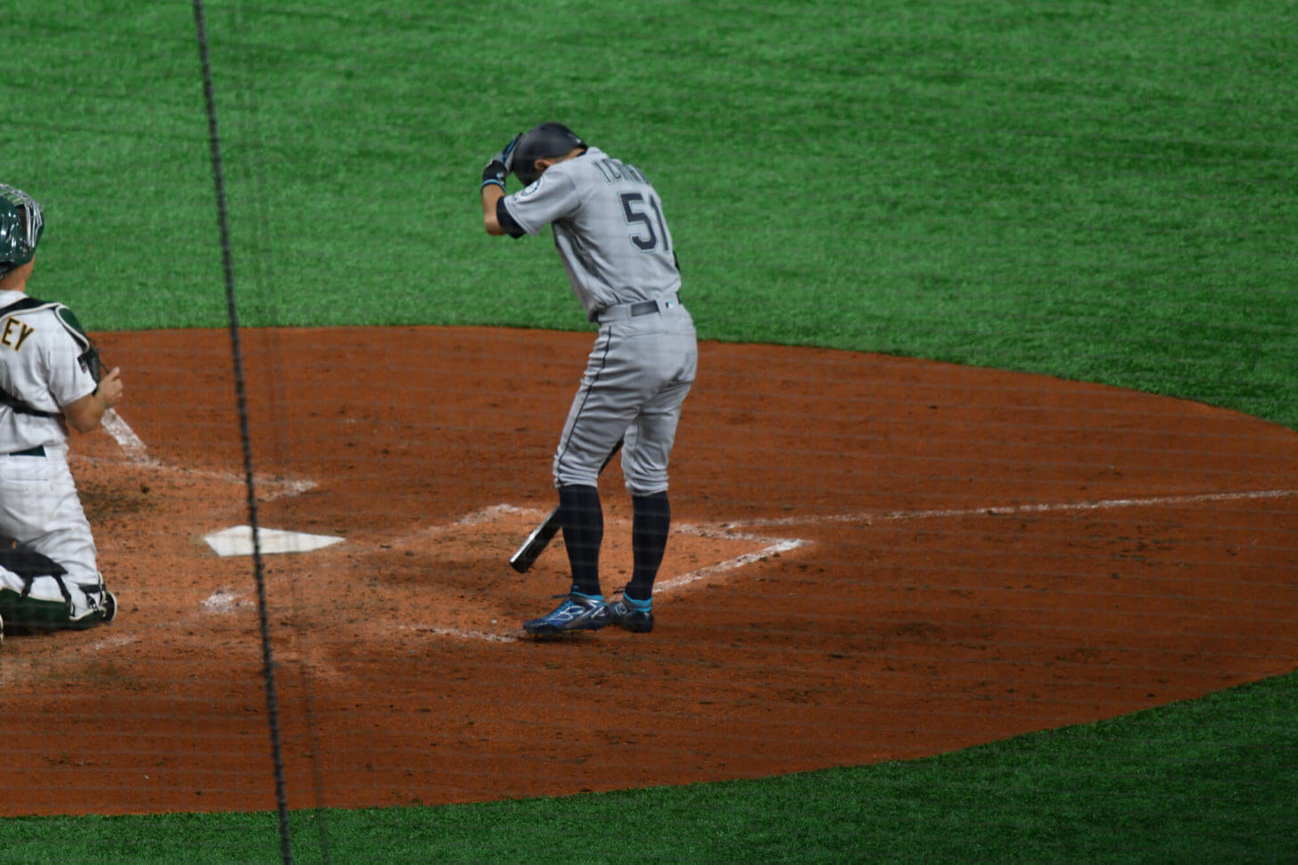 2019MLB開幕戦・第2打席のイチロー