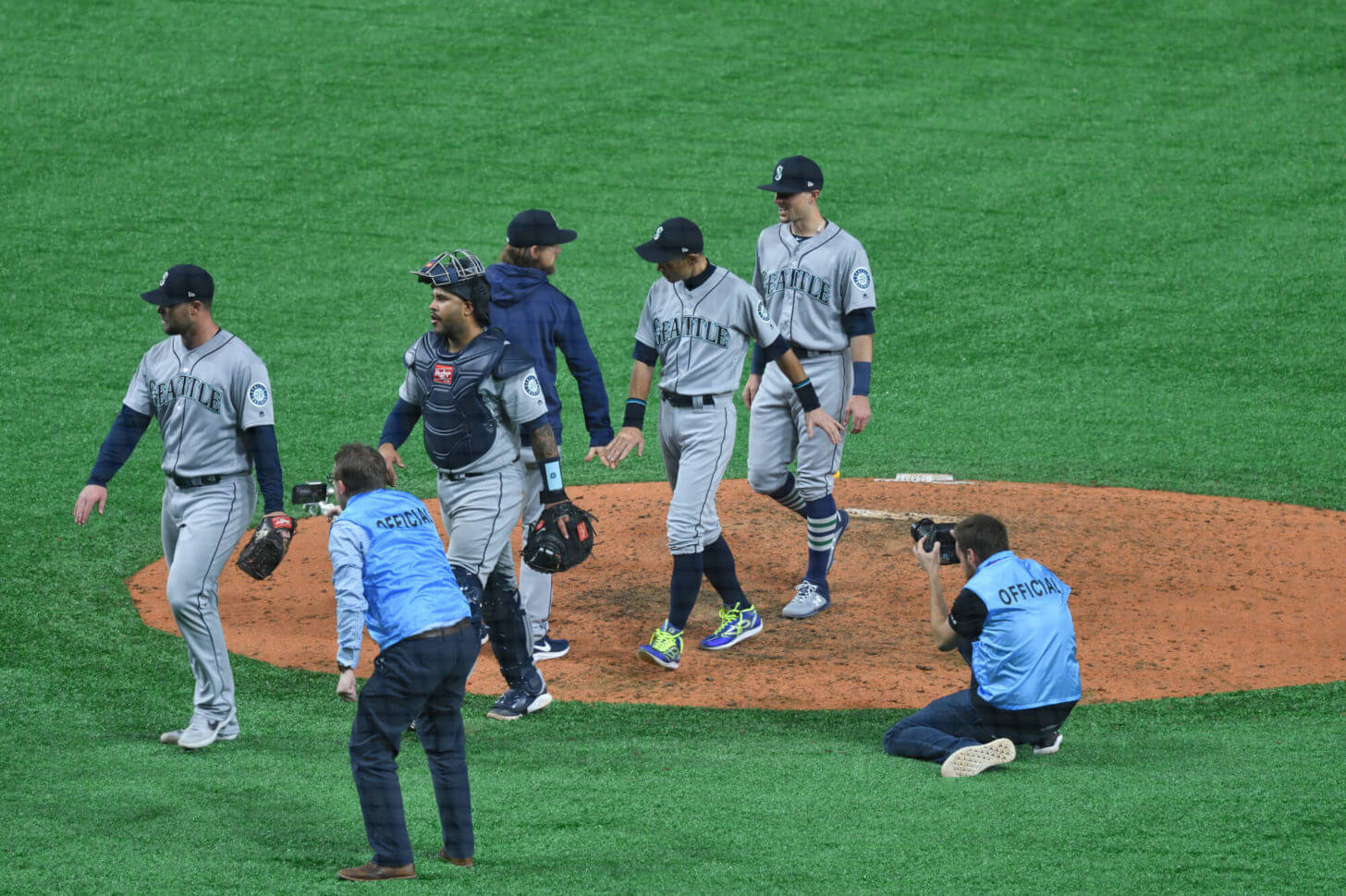 2019MLB開幕戦・試合終了後のイチロー