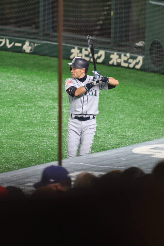 イチロー引退試合での第1打席