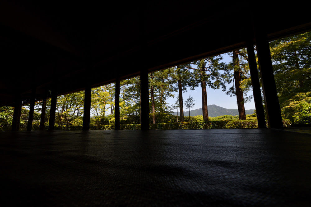 京都洛北・圓通寺の庭園