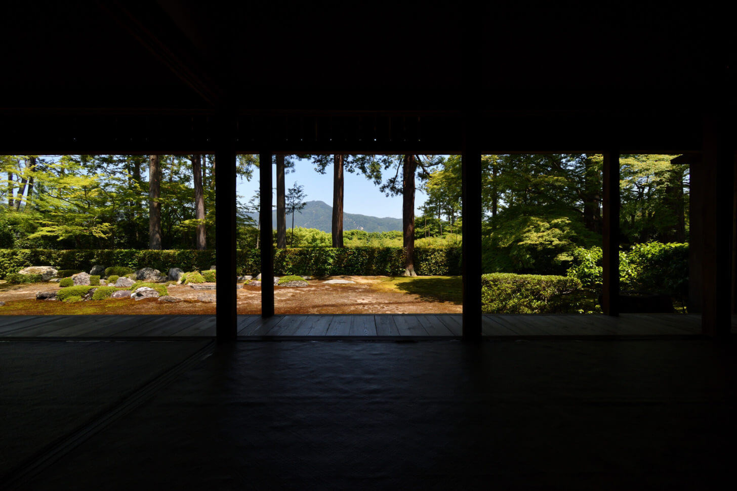 京都洛北・圓通寺の庭園