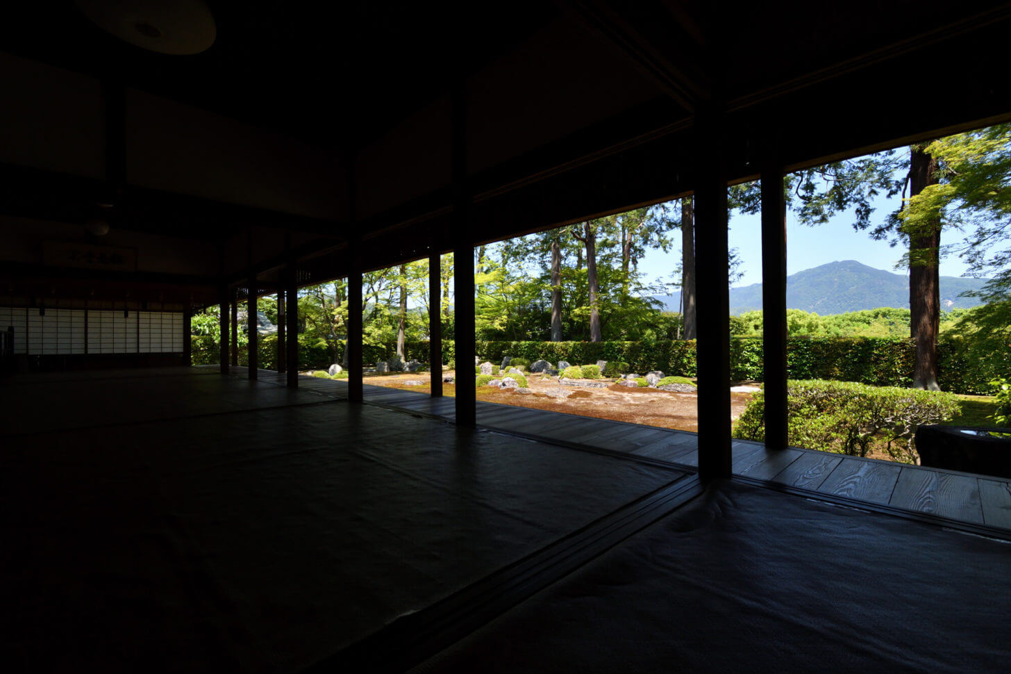 京都洛北・圓通寺の庭園