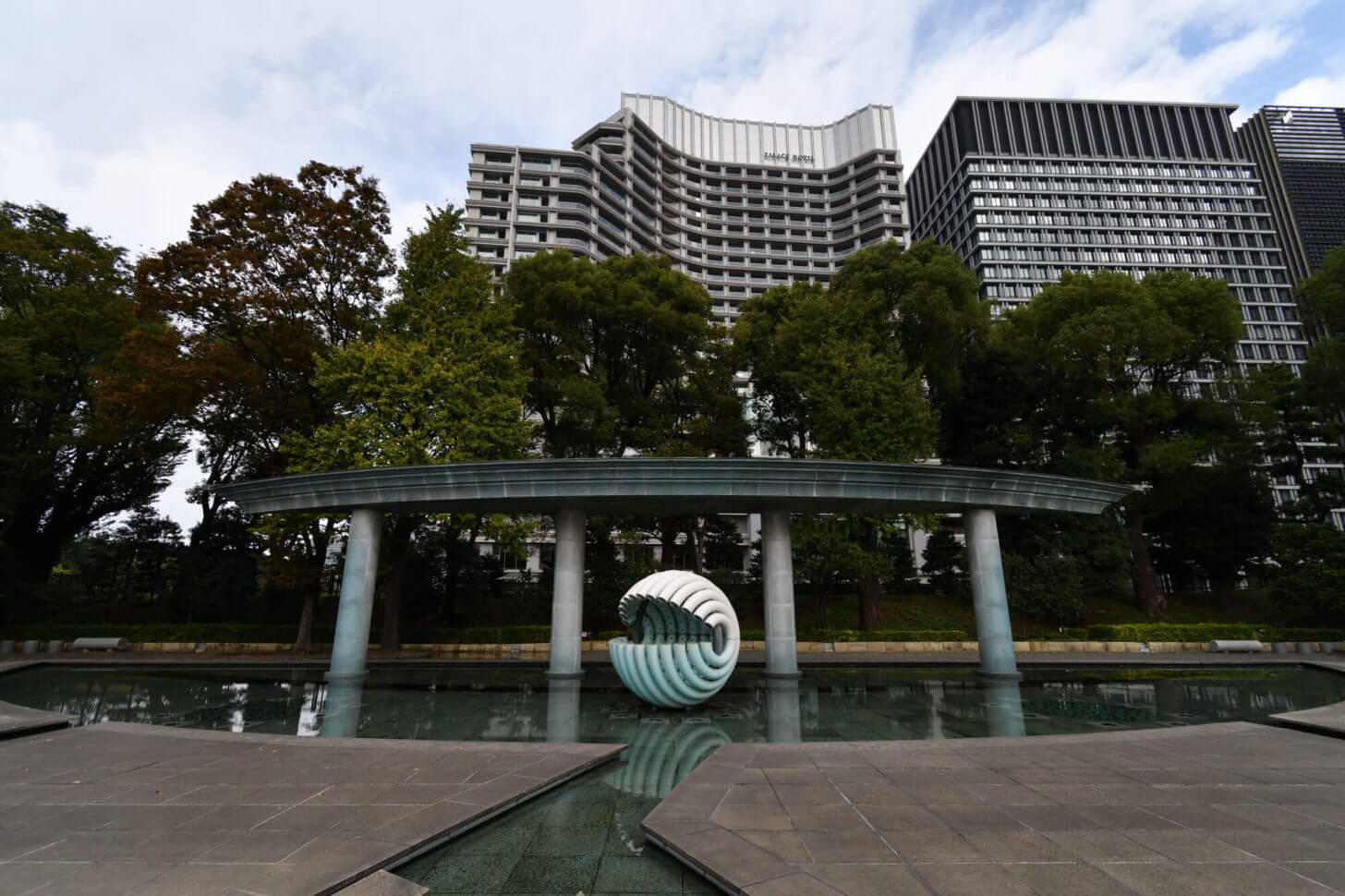 和田倉噴水公園の噴水