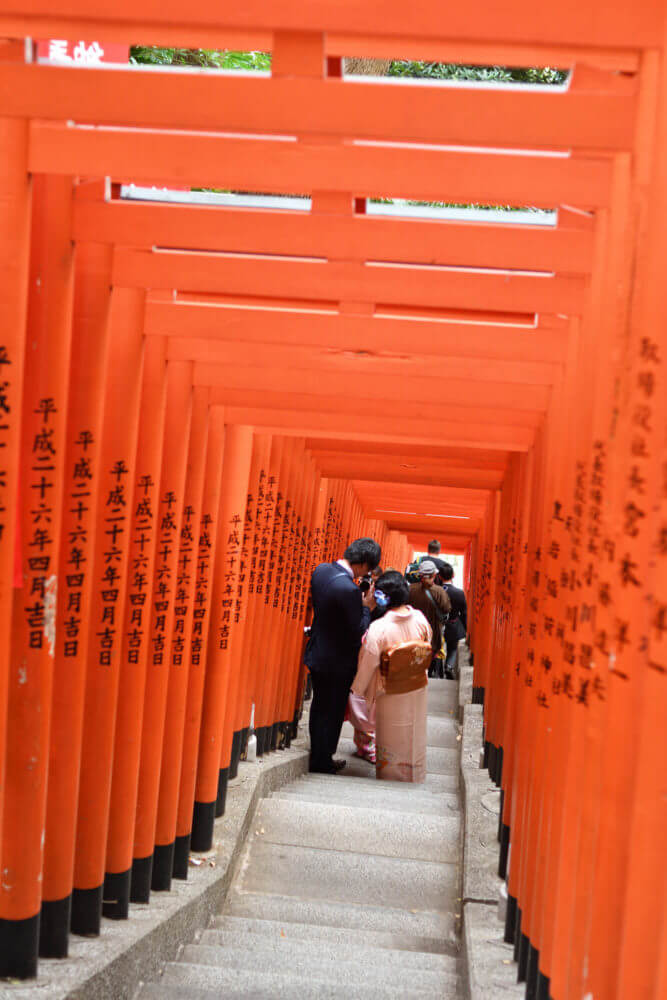 山王日枝神社の千本鳥居