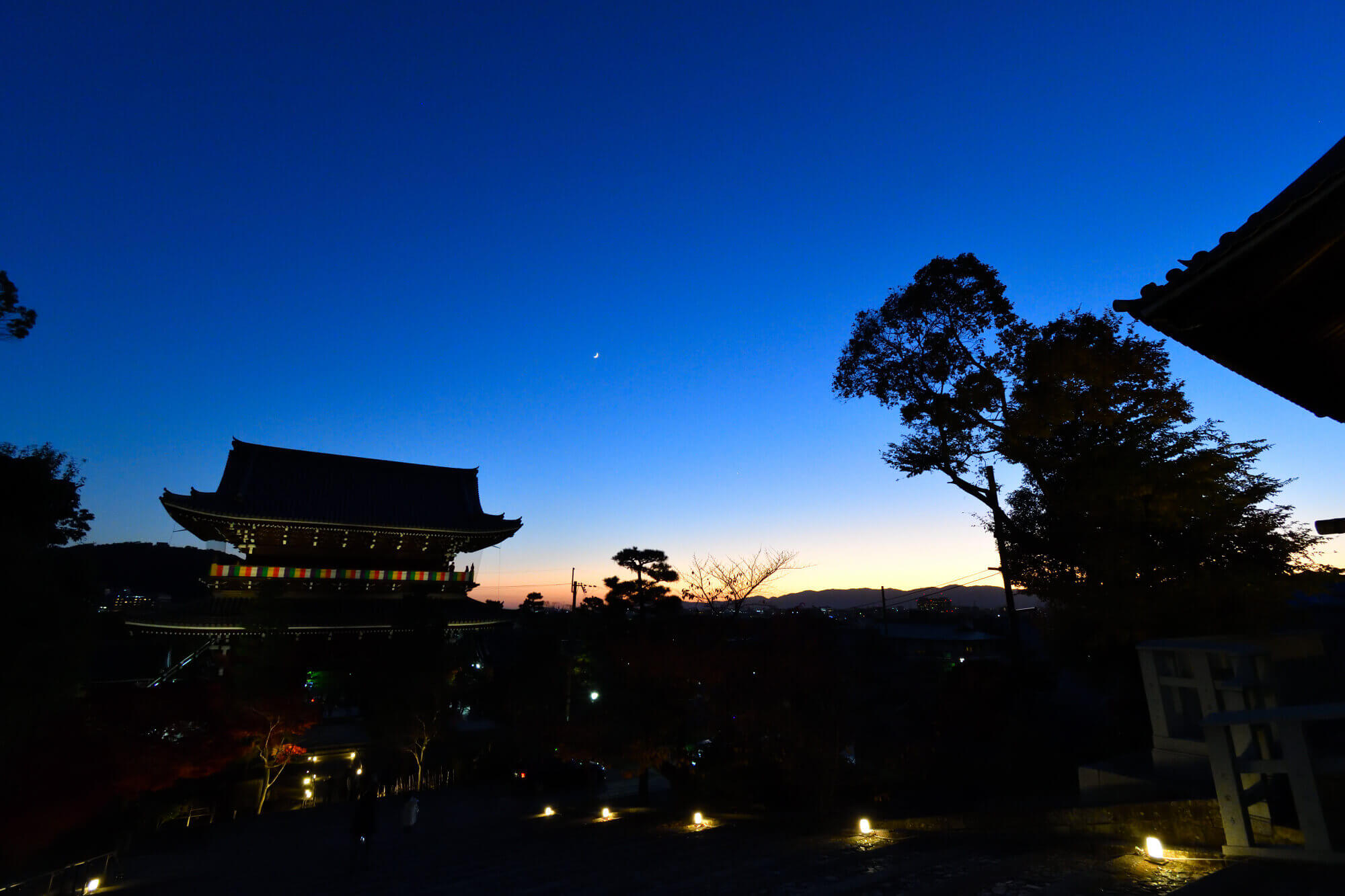 金戒光明寺 山門ライトアップ2019