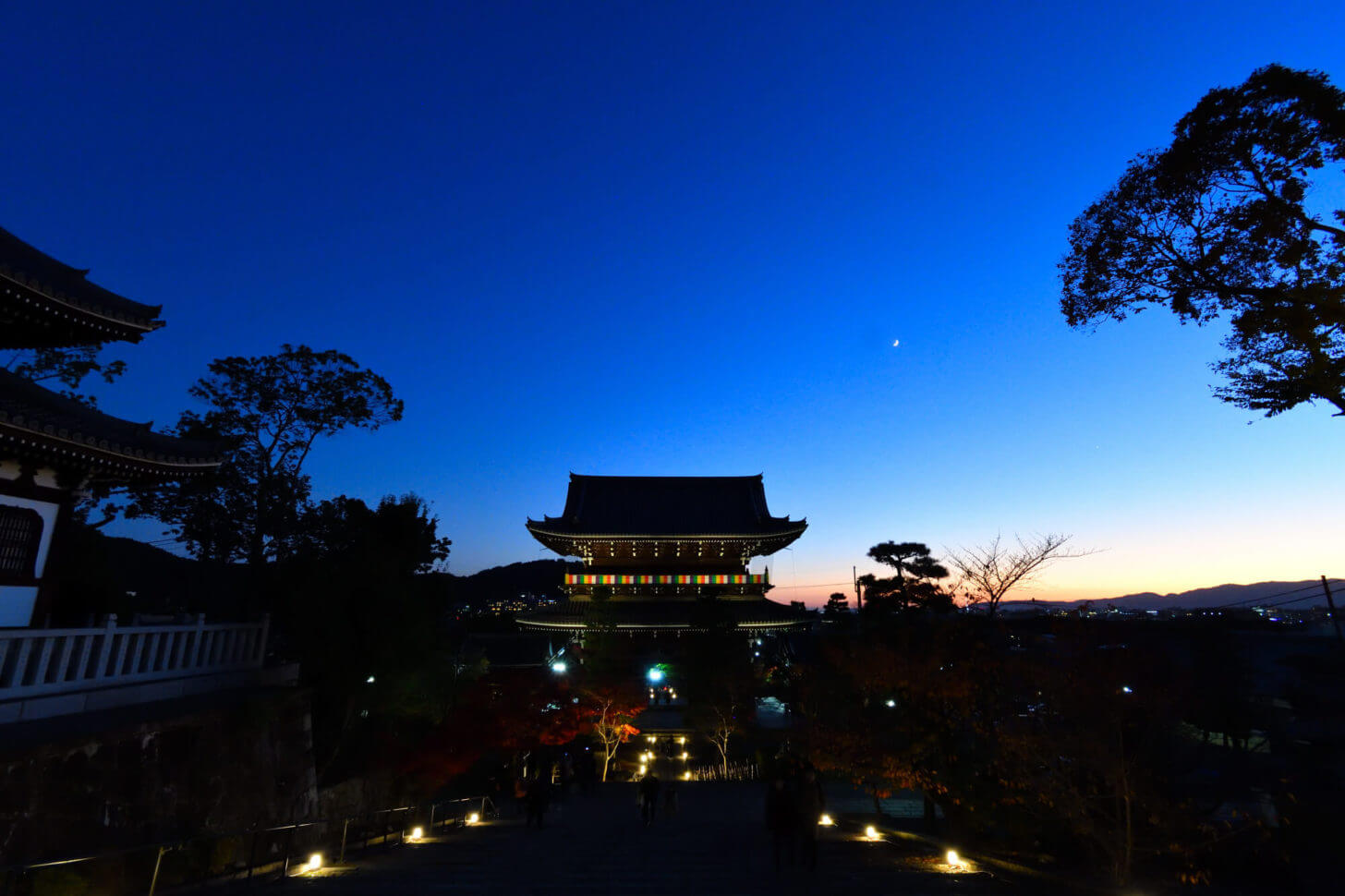 金戒光明寺 山門ライトアップ2019