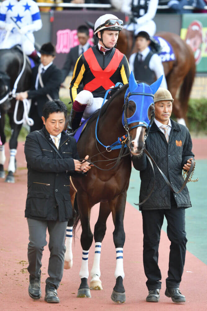 2019年チャンピオンズカップでのタイムフライヤー＆マーフィー騎手