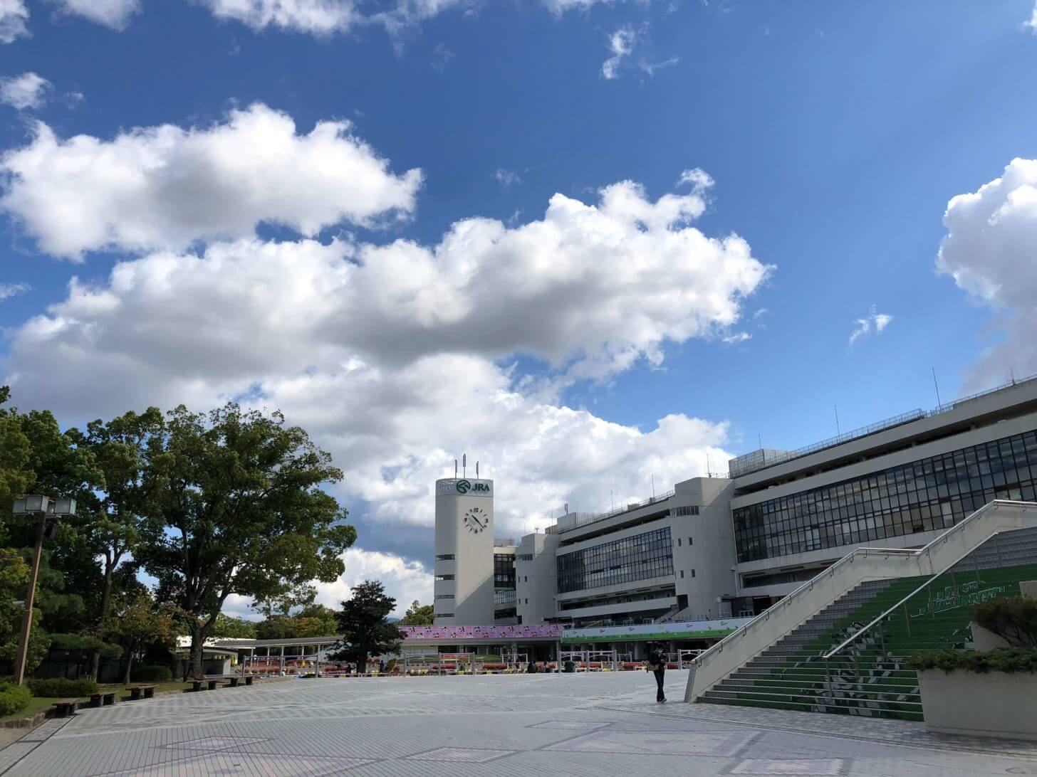 コロナ禍の京都競馬場