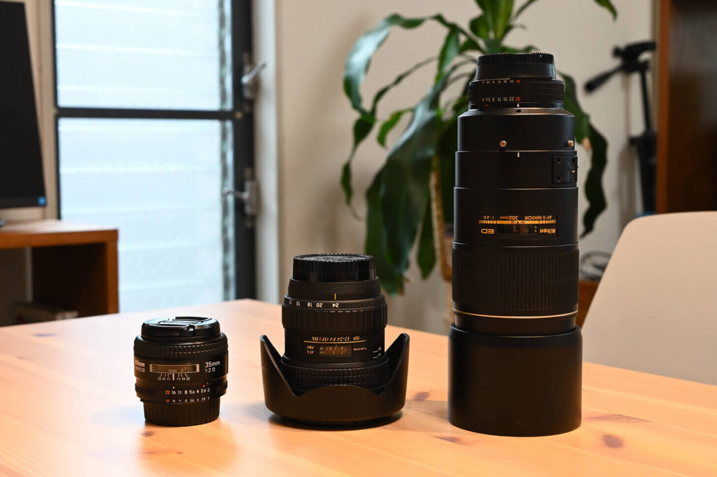 NIKKOR Z 24-50mm f/4-6.3で撮るNIKKOR Fマウントレンズ