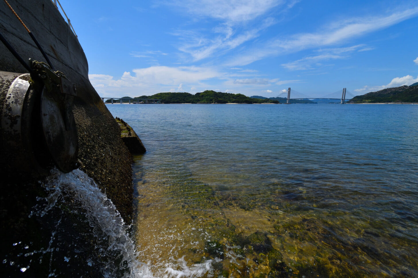 弓削明神地区から望む風景