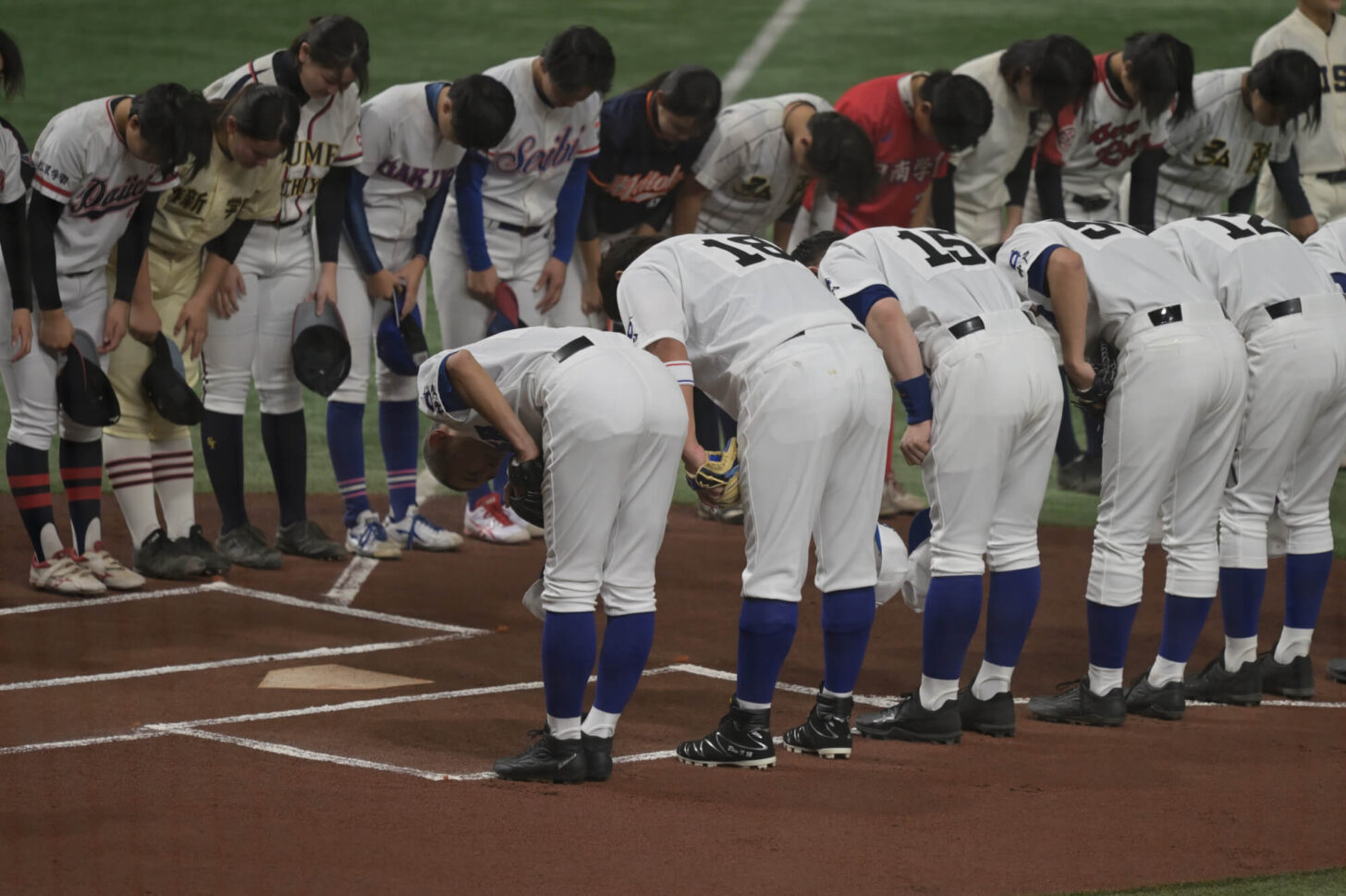 イチローと松坂大輔＠高校野球女子選抜 vs イチロー選抜 KOBE CHIBEN