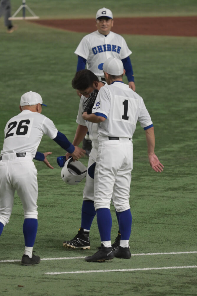 松坂大輔＆イチロー＠高校野球女子選抜 vs イチロー選抜 KOBE CHIBEN