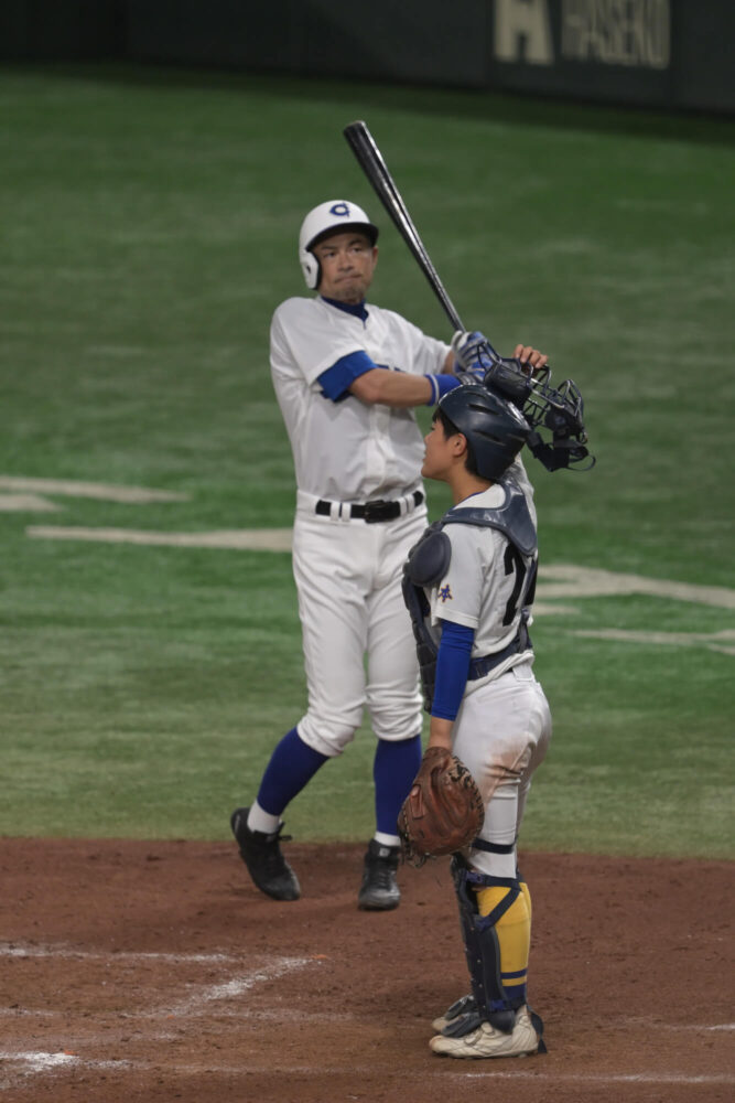 打つイチロー＠高校野球女子選抜 vs イチロー選抜 KOBE CHIBEN