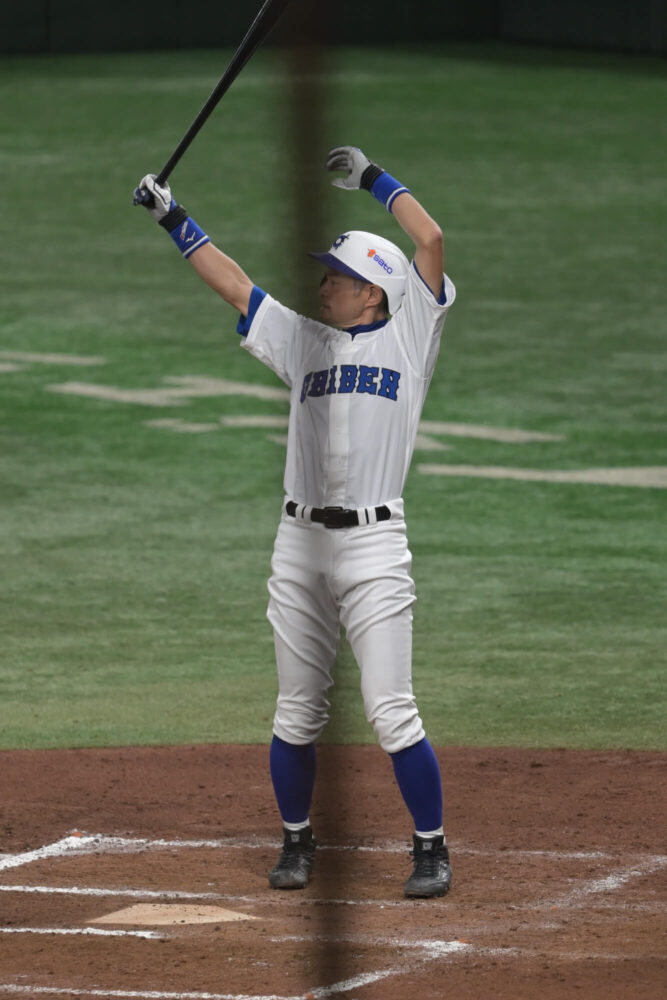 打つイチロー＠高校野球女子選抜 vs イチロー選抜 KOBE CHIBEN