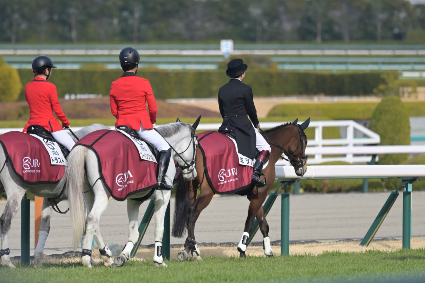 2023年3月4日、誘導馬に騎乗する福永祐一元騎手