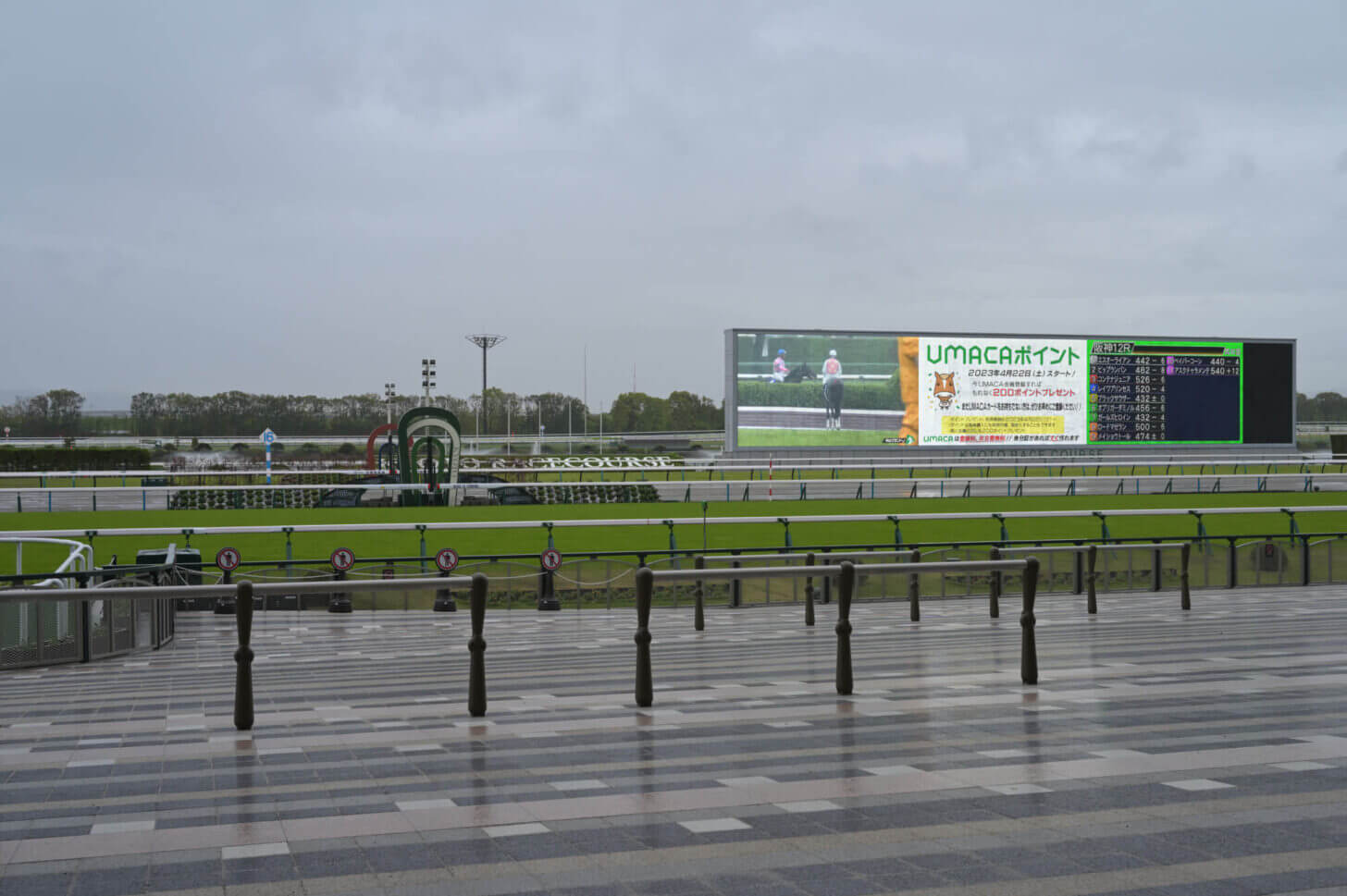 新装京都競馬場 新スタンド（ゴールサイド）