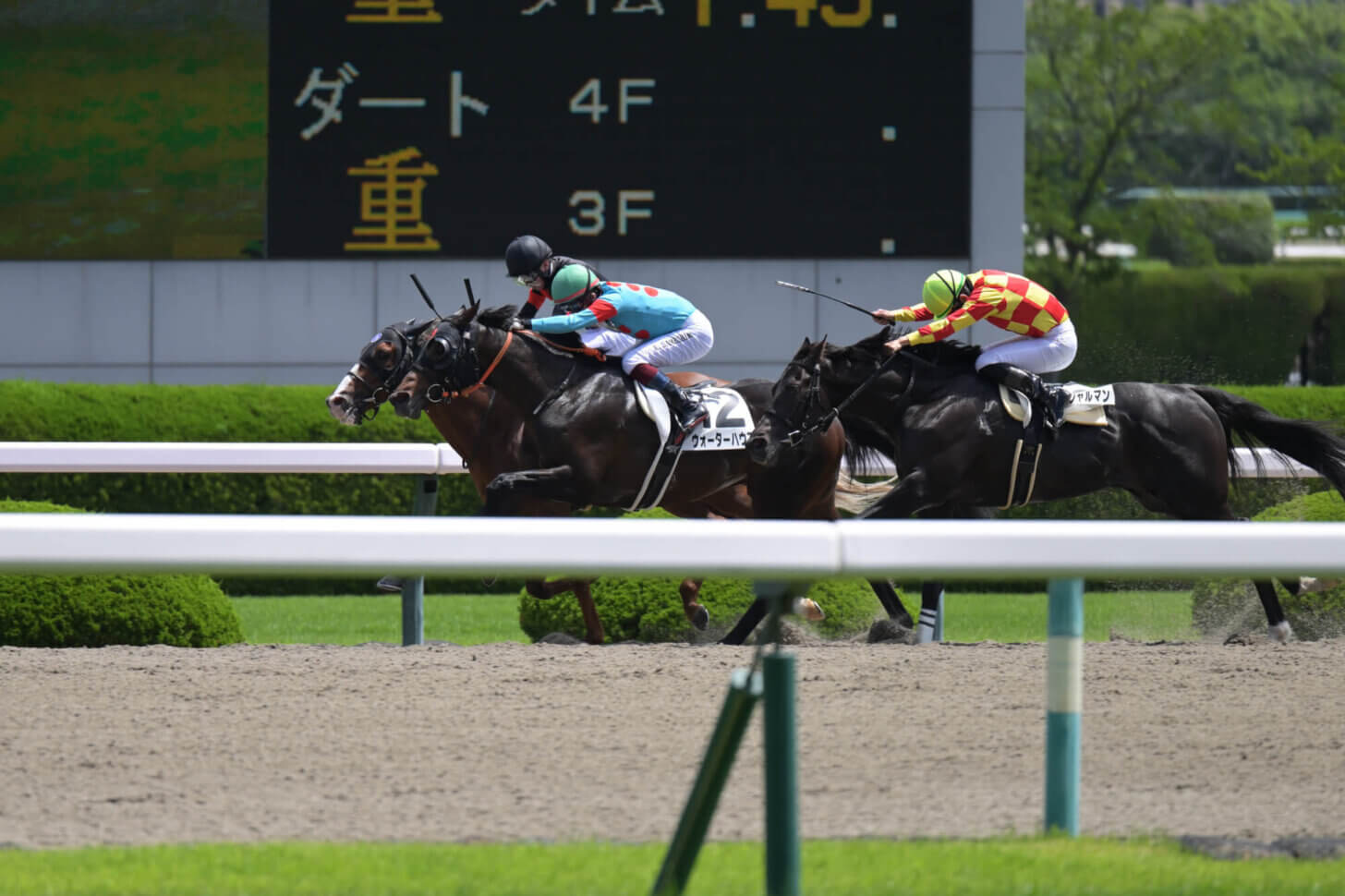 ウォーターハウス初勝利のレース