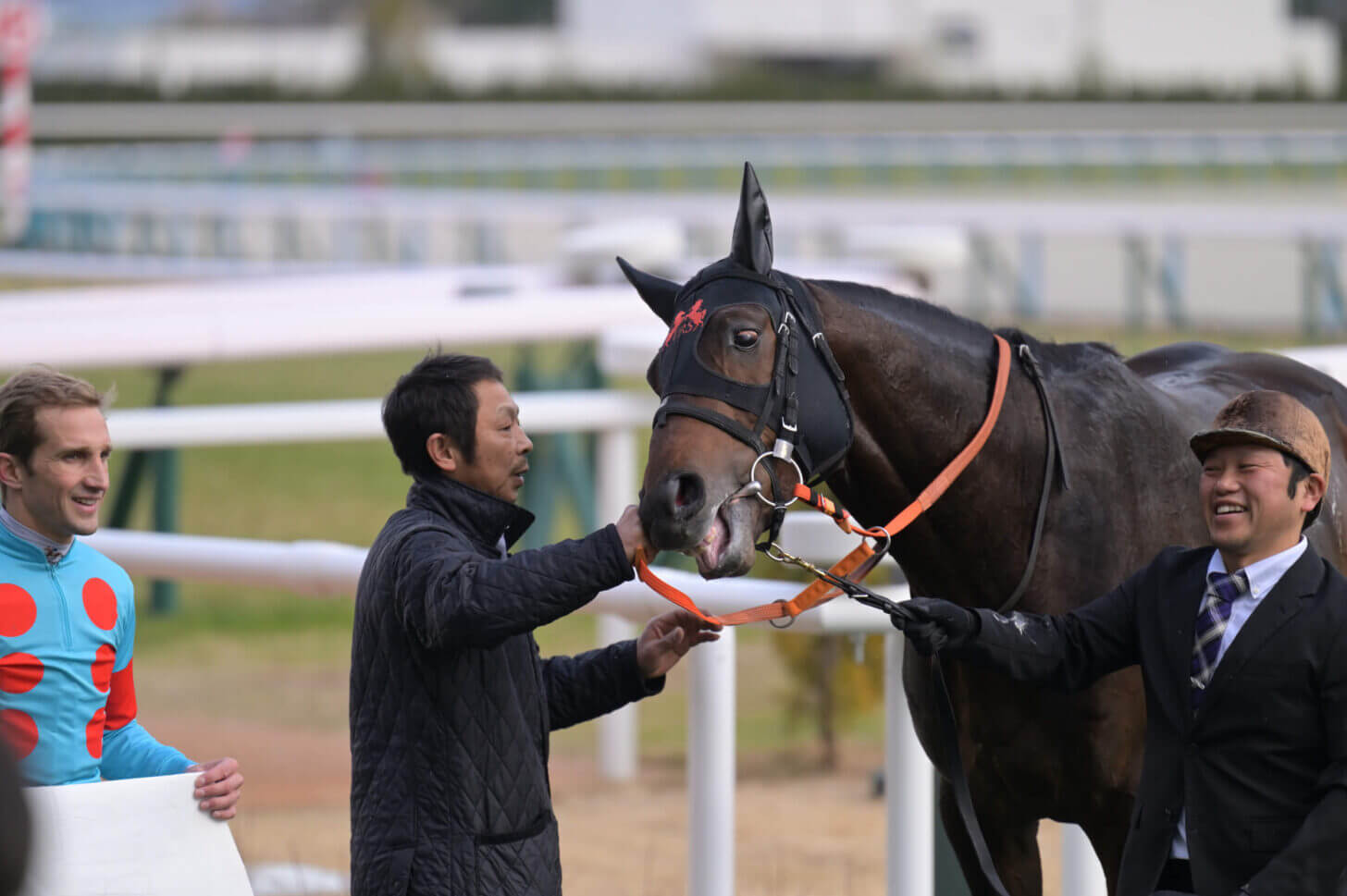 インファイター4戦目レース後口取りにて