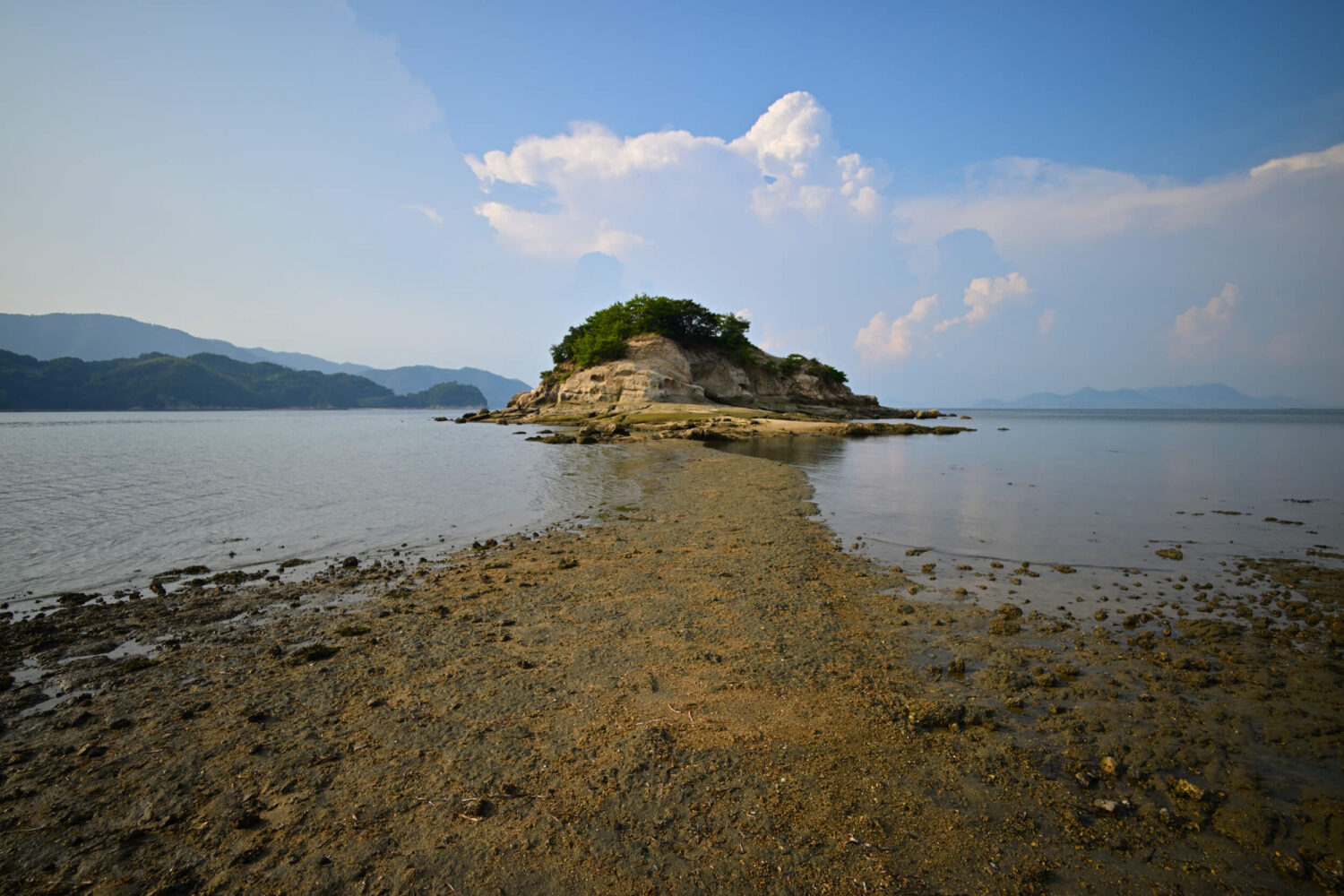 弓削島・京ノ小島のエンジェルロード