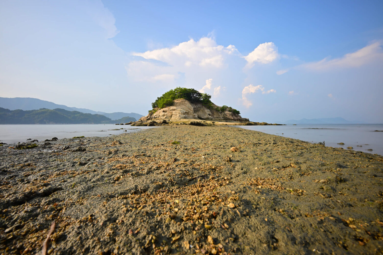 弓削島・京ノ小島のエンジェルロード