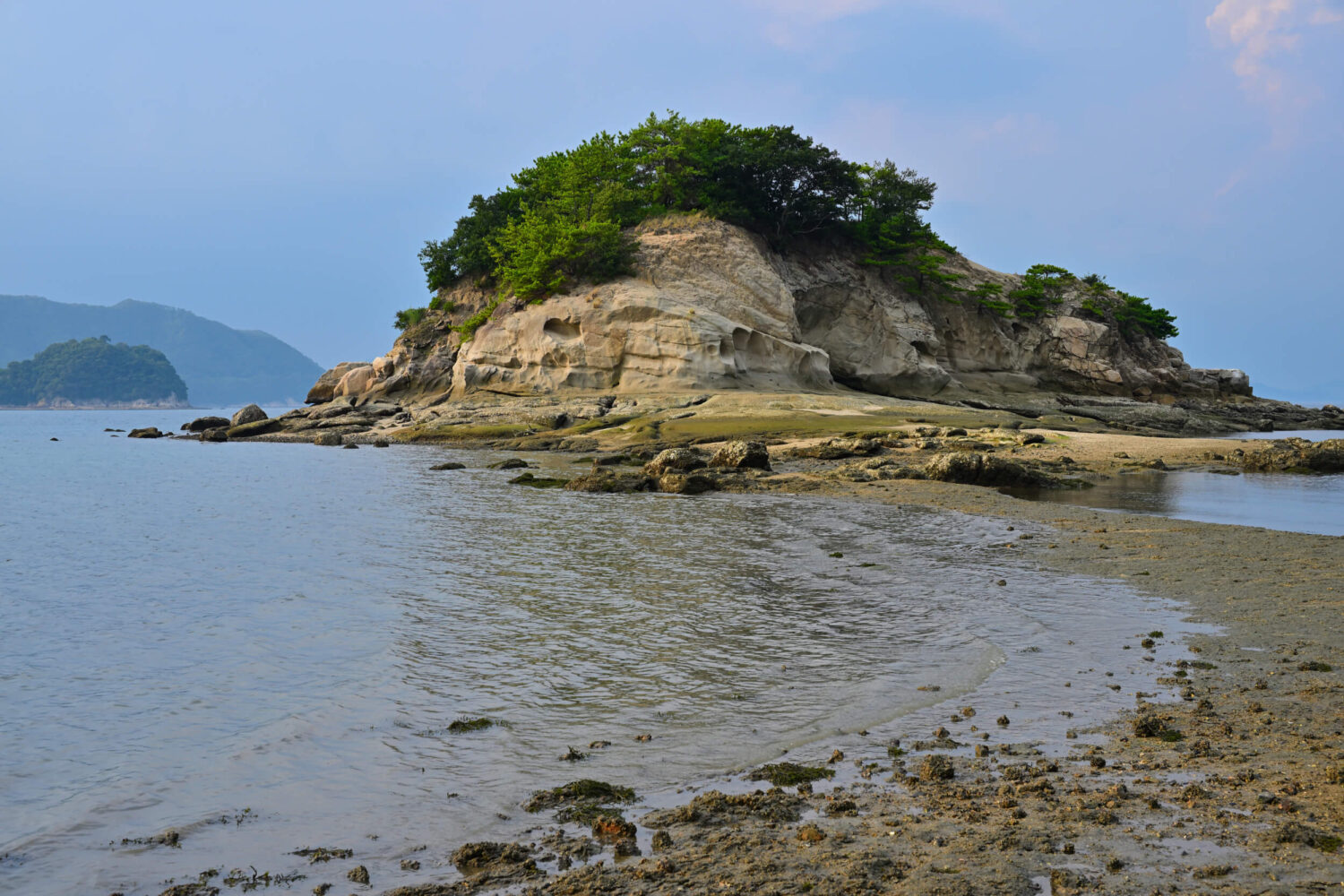 弓削島・京ノ小島のエンジェルロード