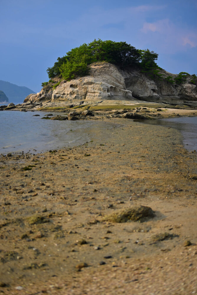 弓削島・京ノ小島のエンジェルロード