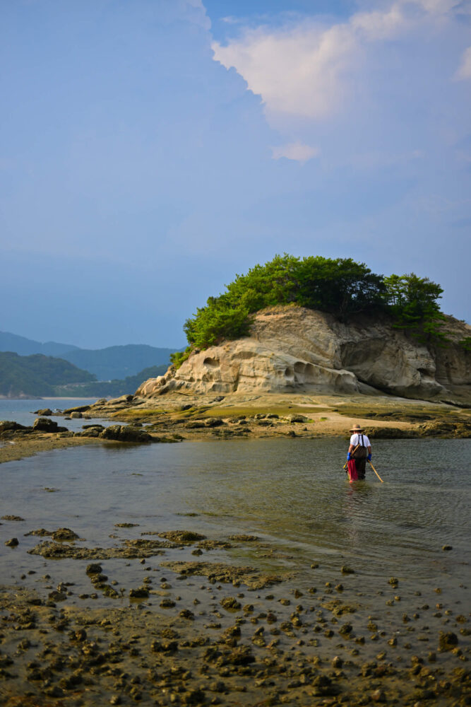 弓削島・京ノ小島のエンジェルロード