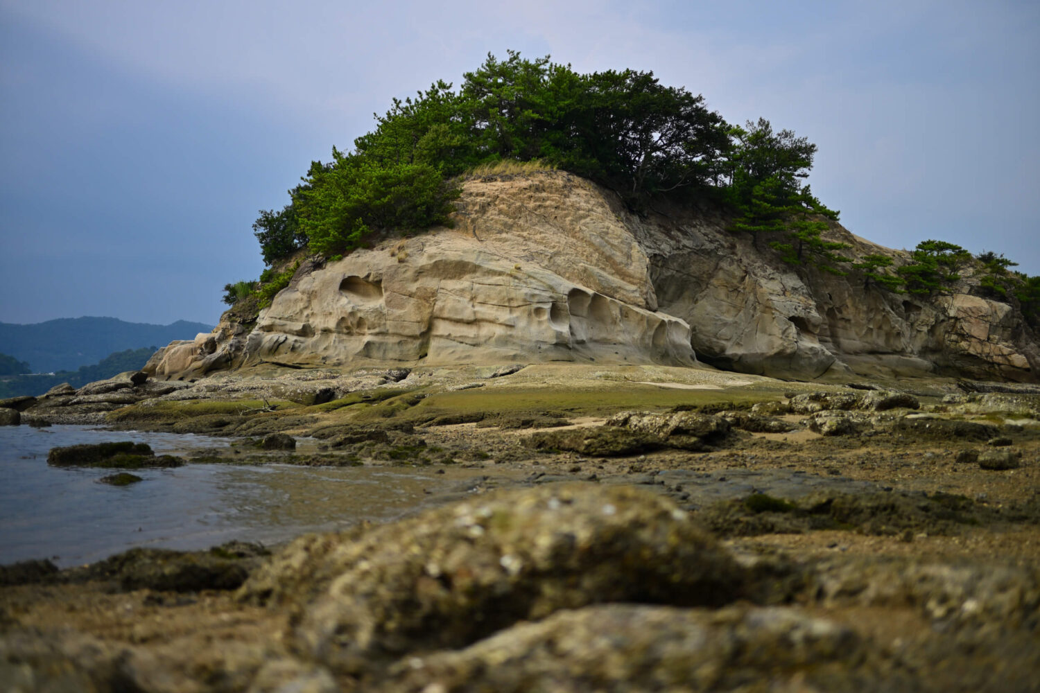 弓削島・京ノ小島のエンジェルロード