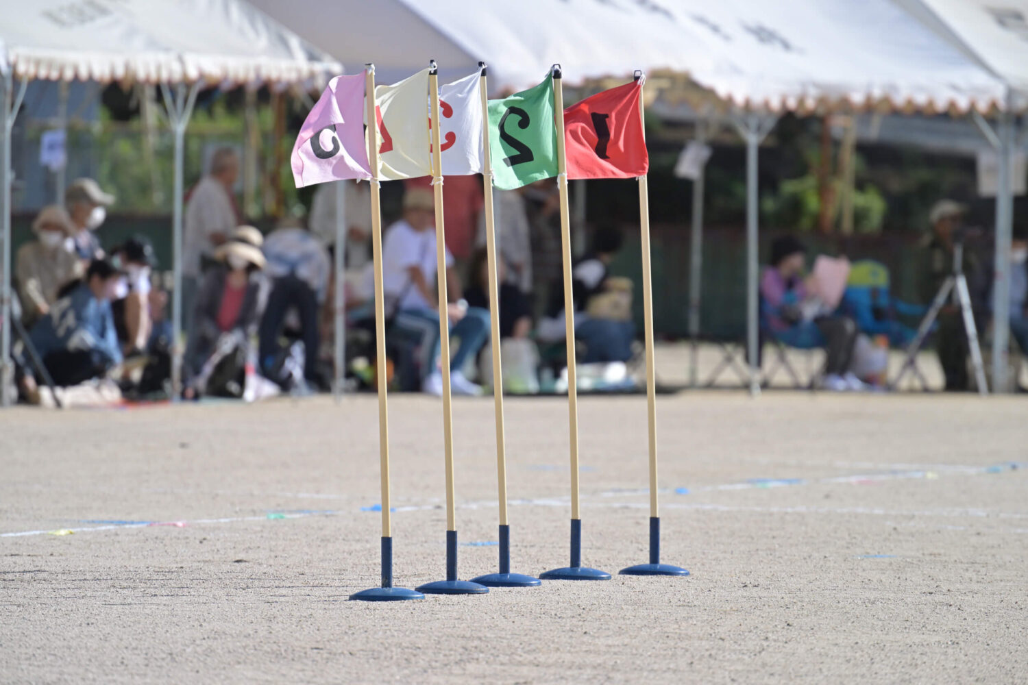 弓削小学校 秋季大運動会にて