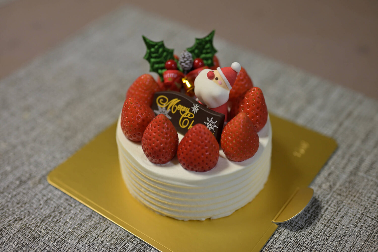 みんなで食べたクリスマスケーキ