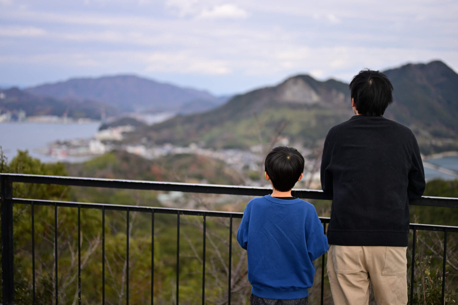 久司山展望台からの眺望