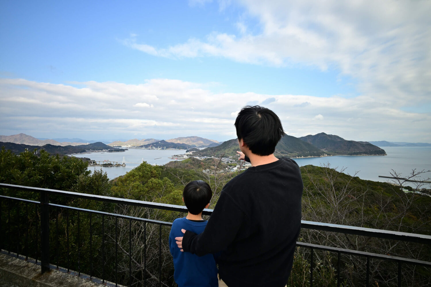 久司山展望台からの眺望