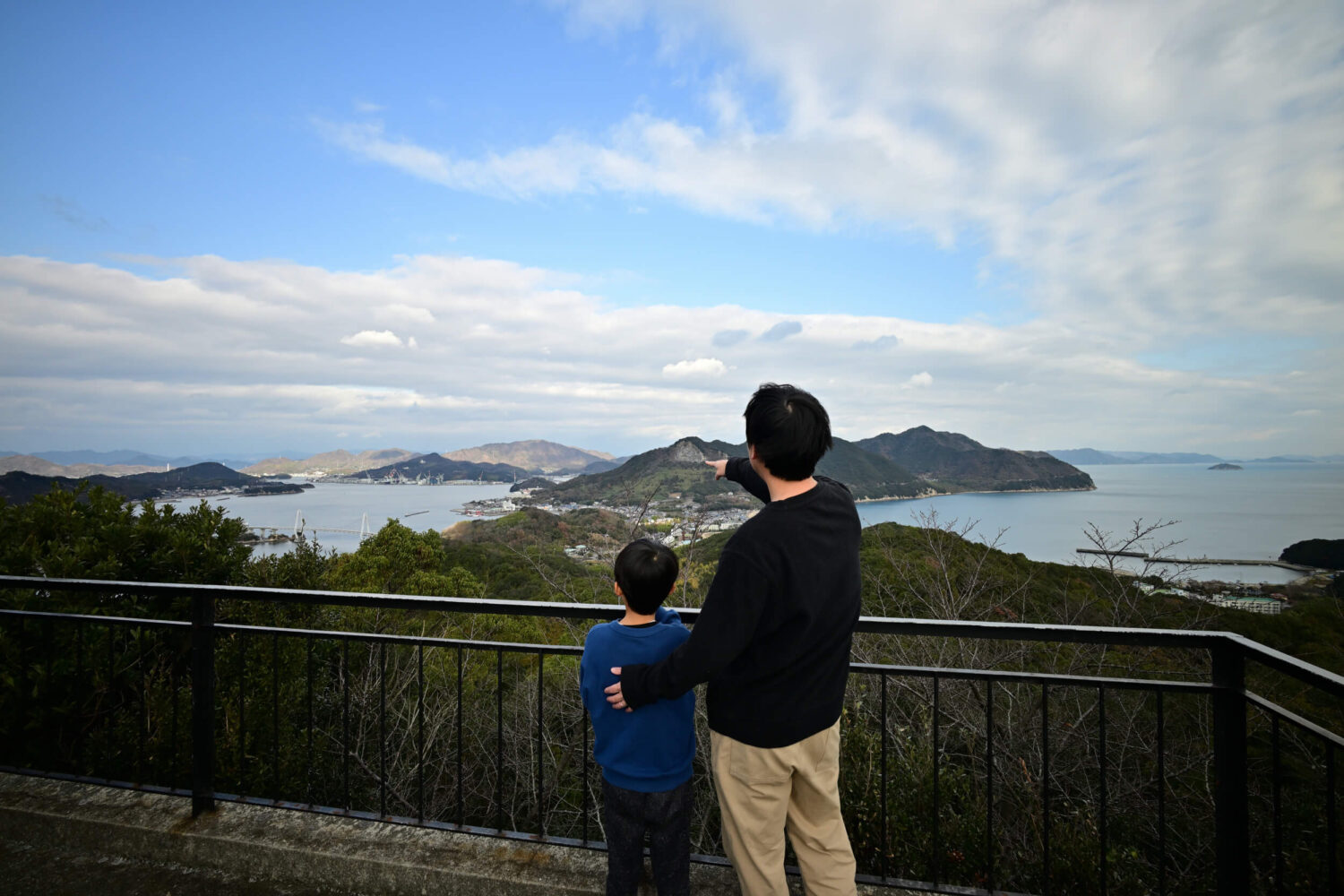 久司山展望台からの眺望